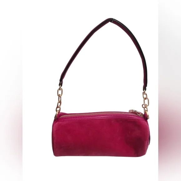 Juicy Couture Pink Velour Shoulder Hand Bag - Picture 2 of 15